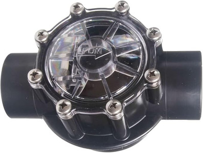 CMP 1.5" x 2", 2 Lbs. Black HydroSeal Serviceable Check Valve, 25830-704-000