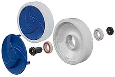 Hayward Phantom Rear Wheel Kit With Bearings, Nuts, Hubcaps, AX6009B