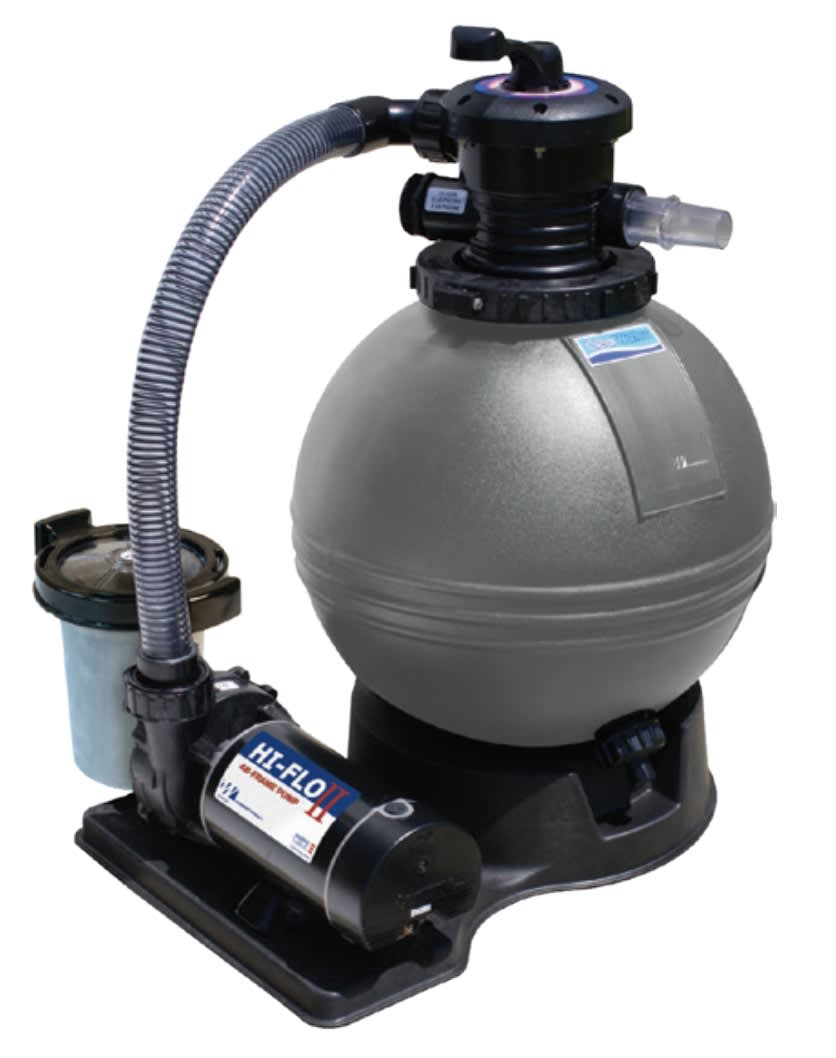Waterway .95 THP Pump with 19" Clearwater Sand Filter Complete Aboveground Pool Equipment System