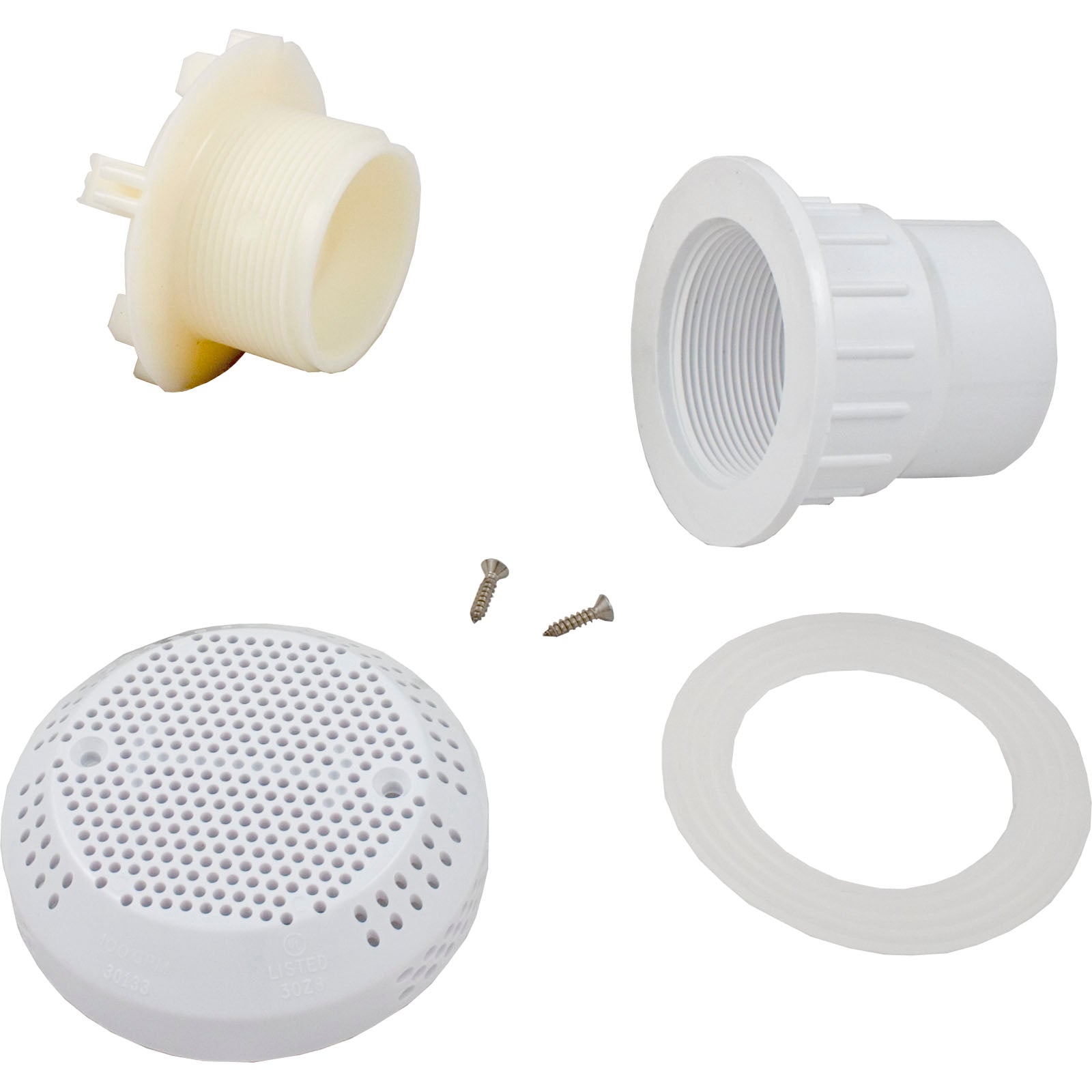 Suction Assy, BWG/GG, 2-1/2"hs, White