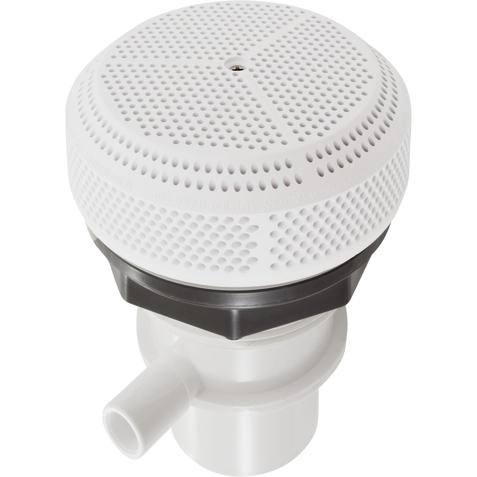Suction Assy, BWG/GG, 3-5/8"hs, 2"spg, White