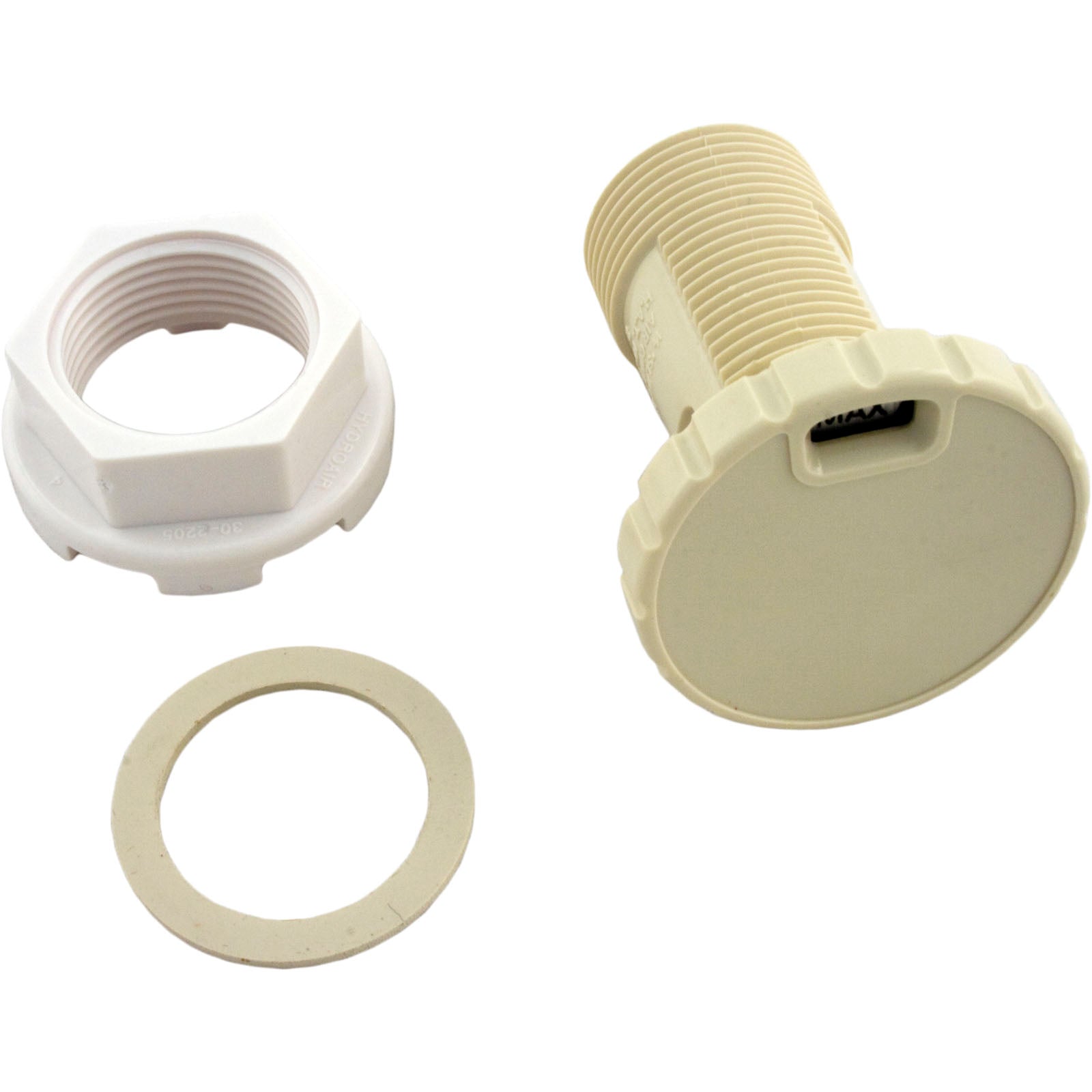 Air Ctrl, BWG/HAI Slimline,1-1/16"hs,2-1/2"fd,Nchd,Bone,1/2"