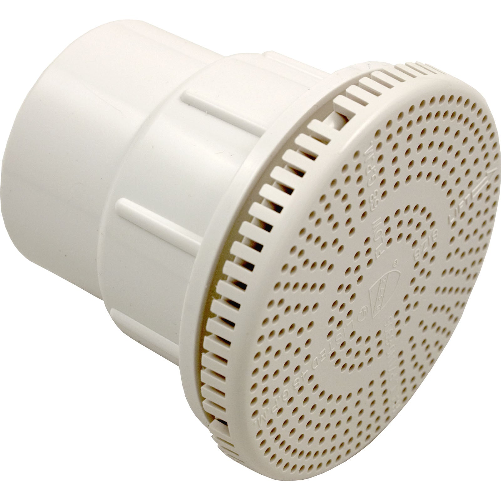 Suction Assy, BWG/HA Slimline, 2-1/2"hs, White