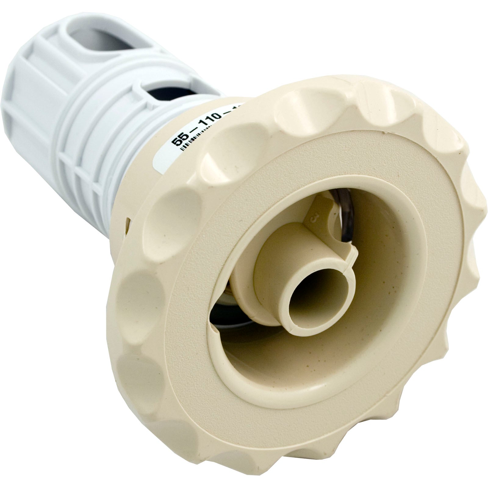 Jet Intl, BWG Luxury, 3-1/2"fd, Roto, Dlx Scal, Bone
