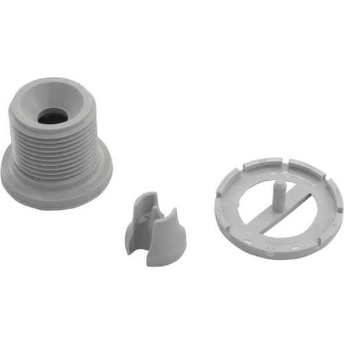 Jet Insert Balboa Pentair Euro 1-1/2 In 2 Roto with Wall Fitting Lt Gray 46936481