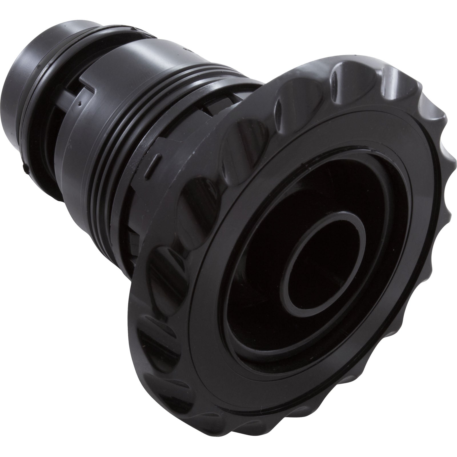 Jet Intl, WW Poly Jet, 3-3/8"fd, Dir, Dlx Scal, Blk