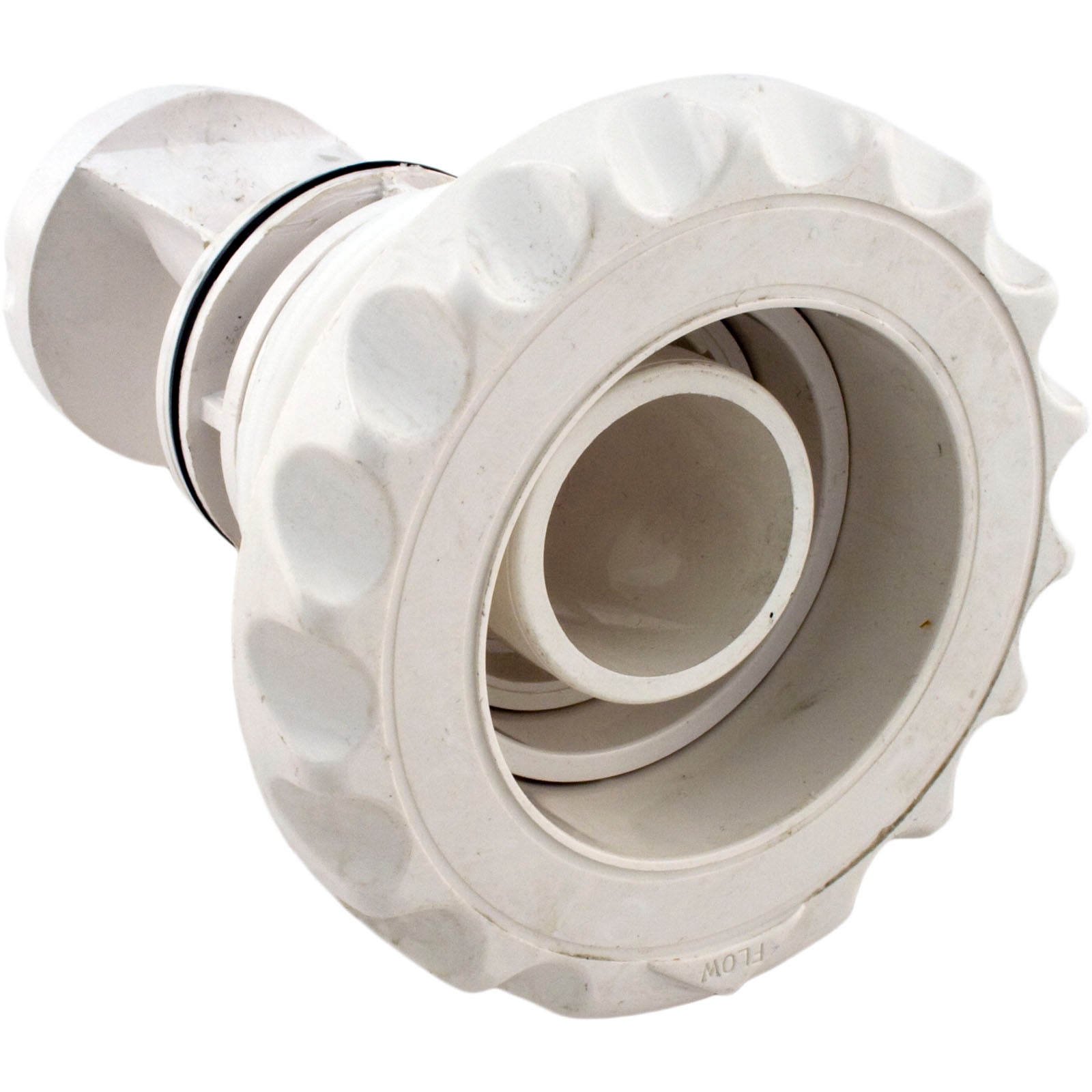Jet Intl,WW Quad Flo Swim,4-3/4"fd,Dir,Dlx Scal,White