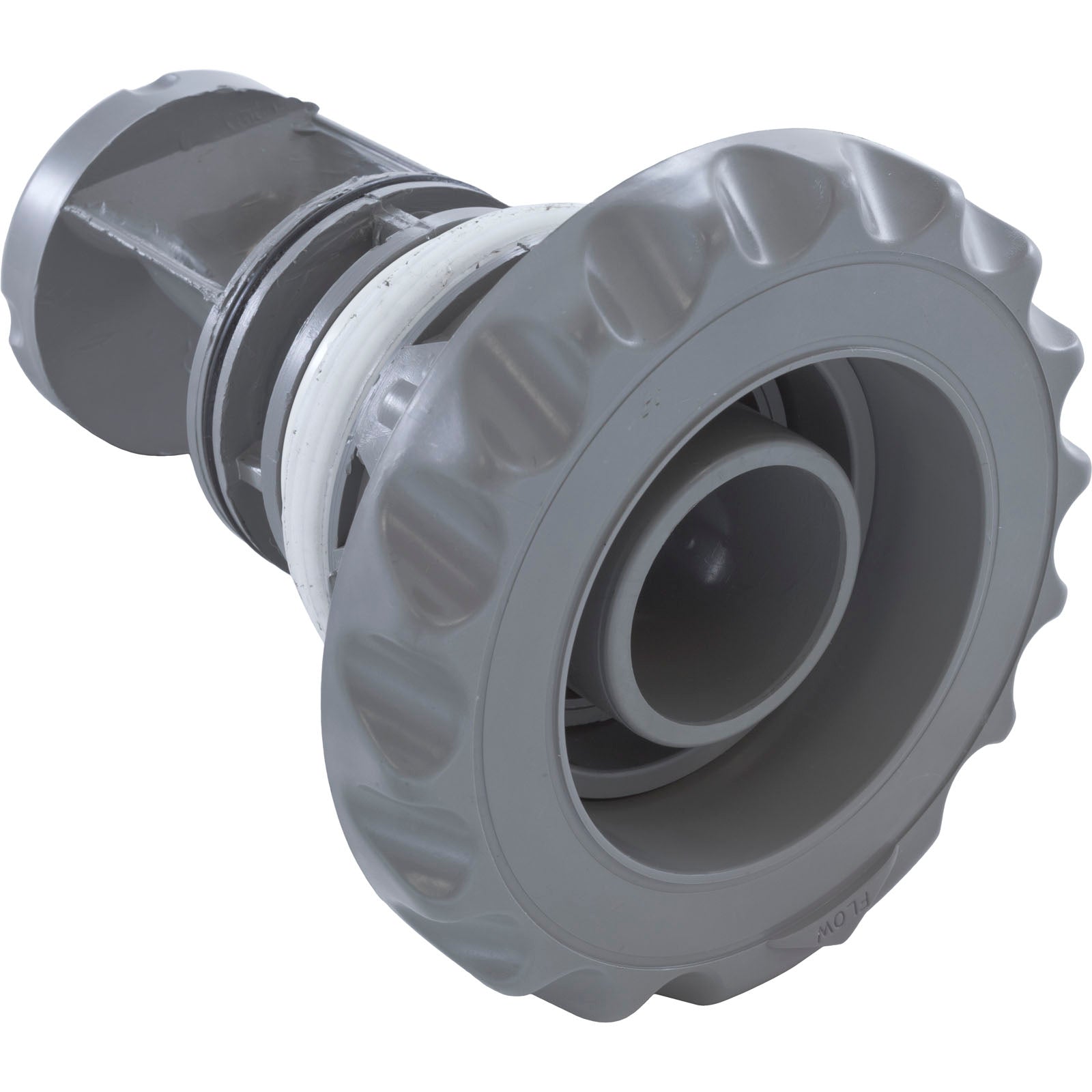 Jet Intl,WW Quad Flo Swim,4-3/4"fd,Dir,Dlx Scal,Gry