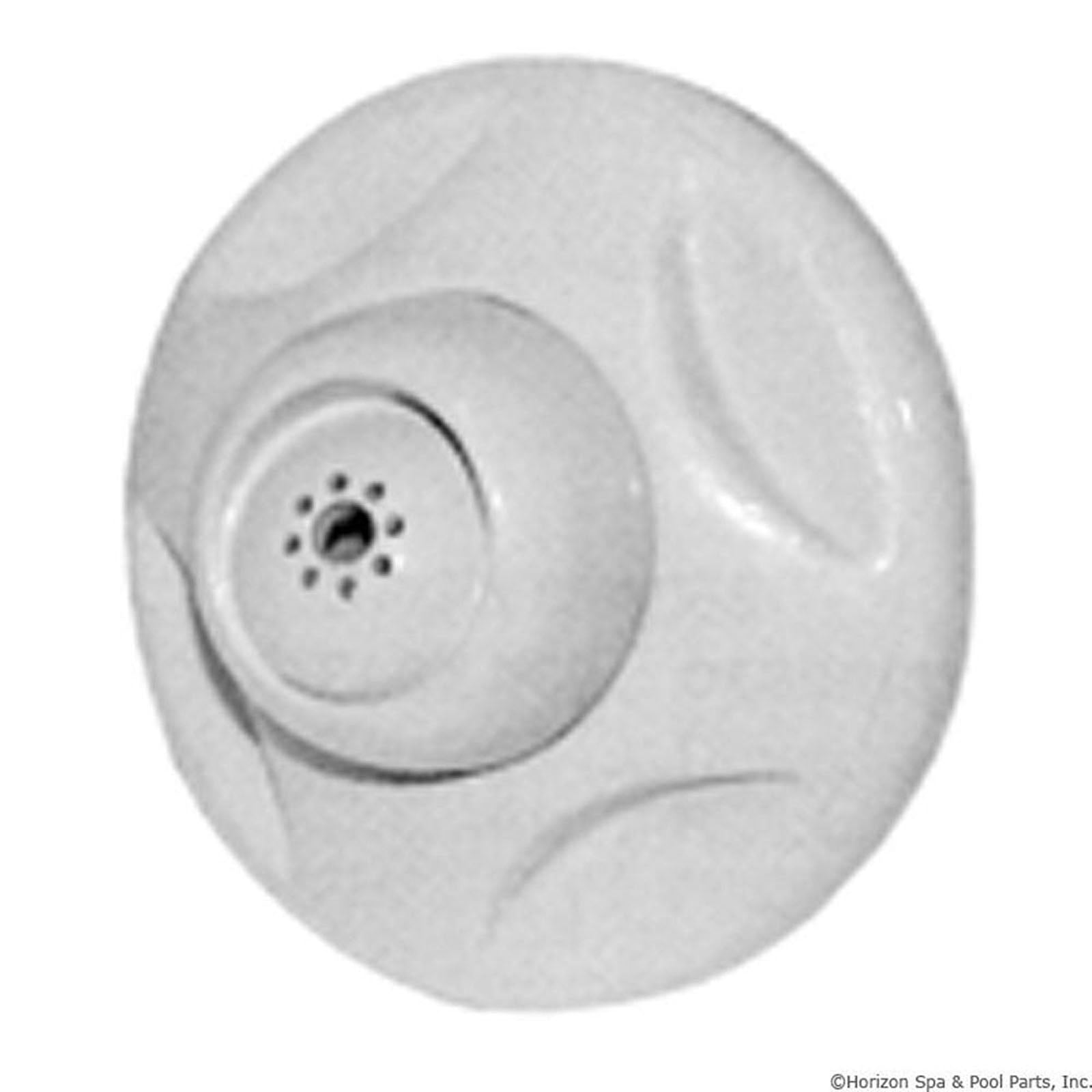 Jet Intl, WW Neck Jet, Pop Out, 2-5/8"fd, Dir, Smth Scal,Wht