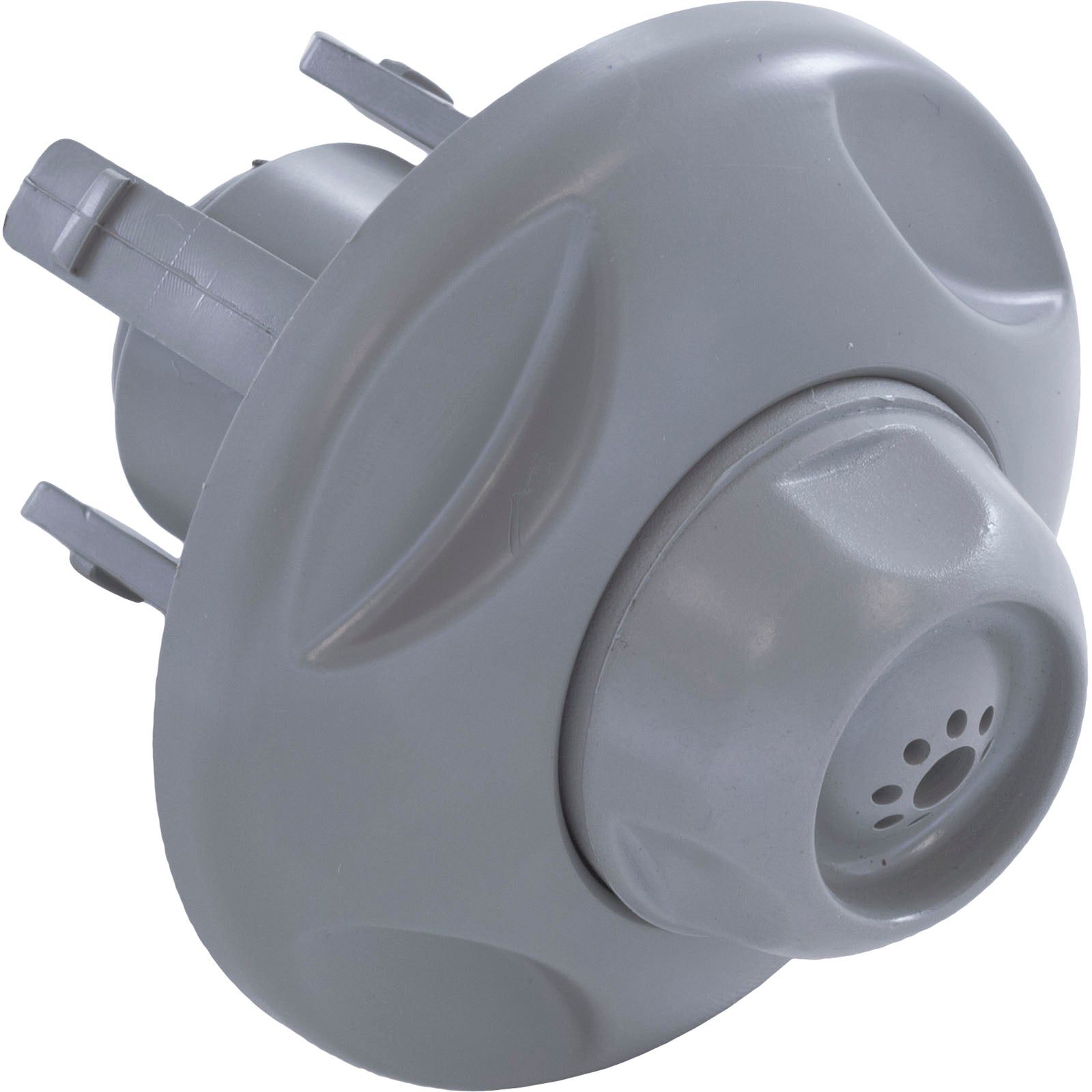Jet Intl, WW Neck Jet, Pop Out, 2-5/8"fd, Dir, Smth Scal,Gry
