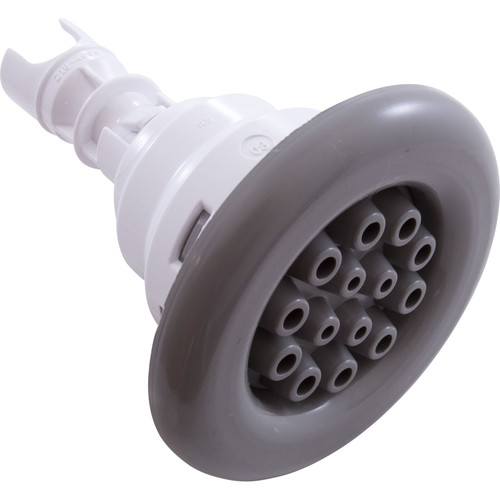 Jet Insert WW Poly Storm 3-3/8 In Massage Smooth Gray 212-8287