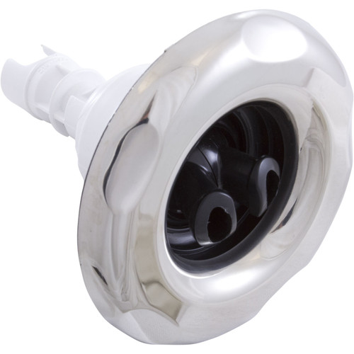 Jet Insert WW Poly Storm 4 In Twin Roto Scallop SS-Blk 212-5531S