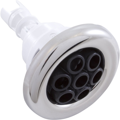 Jet Insert WW Poly Storm 3-3/8 In Massage Smooth SS-Blk 212-8031S