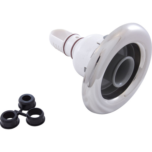 Jet Insert WW Whirlpool 5 In Dir Smooth SS-Gray 212-2067S