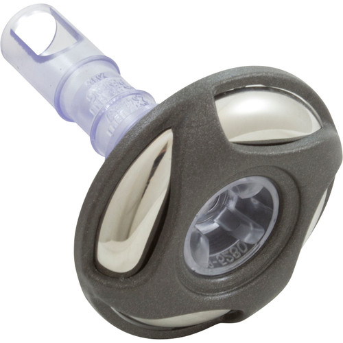 Jet Insert WW Cluster Storm Glo Swirl 2-1/4 In Rfld SS-Gray 230-0149DSGSSM