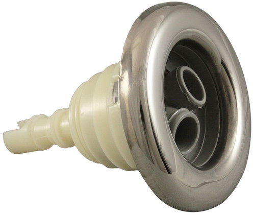 Jet Insert WW Poly Storm Gunite 3-3/8 In Twinroto Smooth SS-Gray Thd 229-8127S