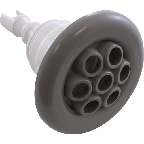 Jet Insert WW Poly Storm Gunite 3-3/8 In Massage Smooth Gray Thd 229-8027