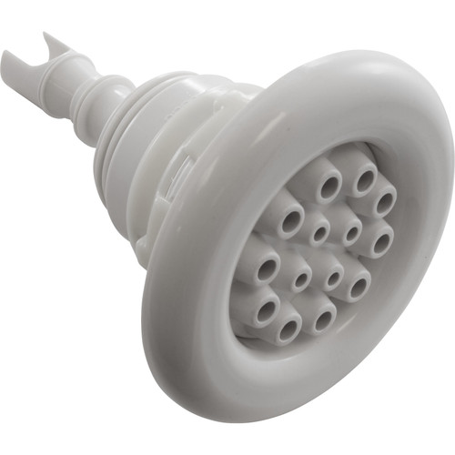 Jet Insert WW Poly Storm Gunite 3-3/8 In Massage Smooth White Thd 229-8280