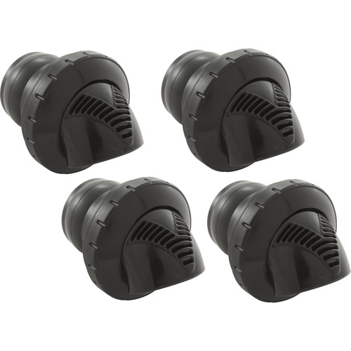 Inlet Fitting Infusion Venturi 1-1/2"S Self Align Black VRFSASBK
