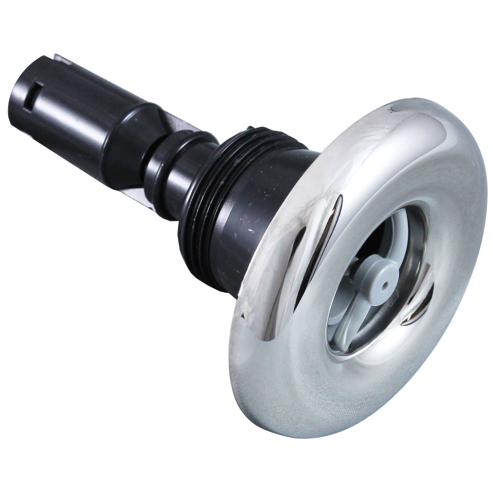 Jet Intl, RD Quantum, 2-1/2"fd, Roto, Smth, SS/Gry,Thd, S09