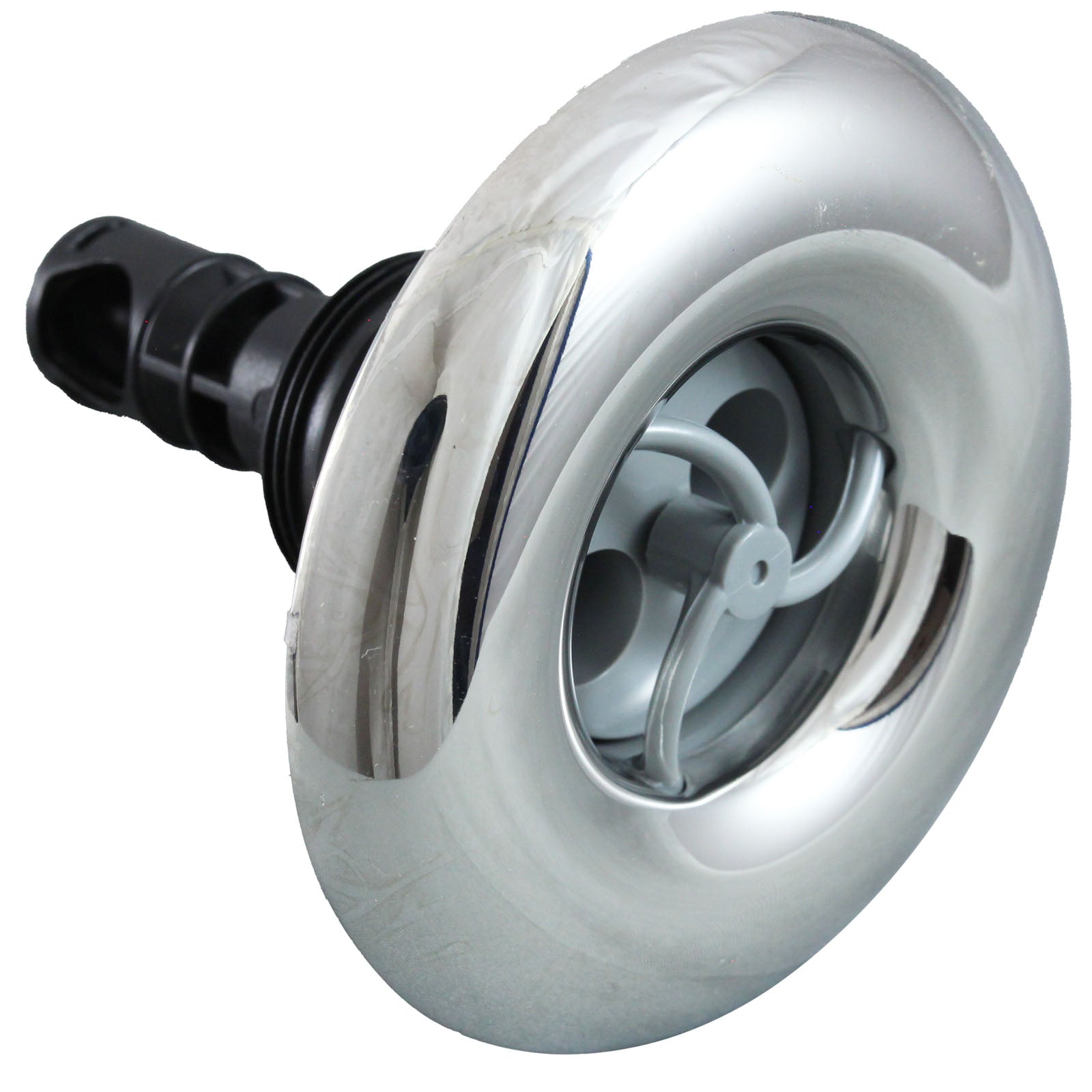 Jet Intl, RD Quantum,4-3/8"fd,Twin Roto,Smth,SS/Gry,Thd,S09