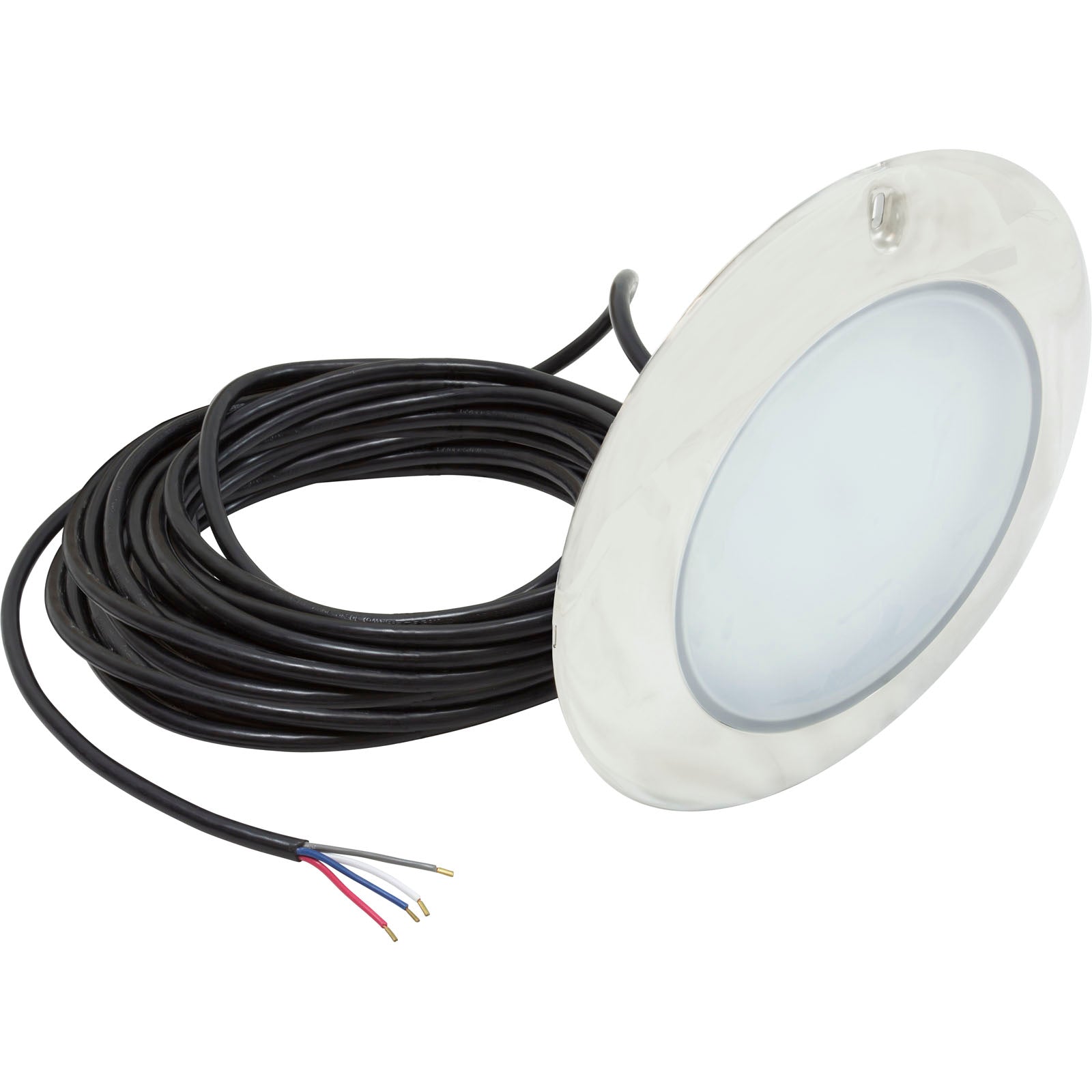 PAL EvenGlow Large Niche Light,RGB,12vdc 80ft, SS Escutcheon