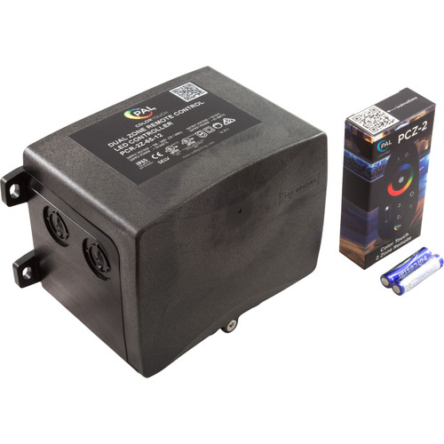 PAL 60W Multi Color Transformer 12VDC 64-PCR-2Z-65-12 Dual Zone Rem