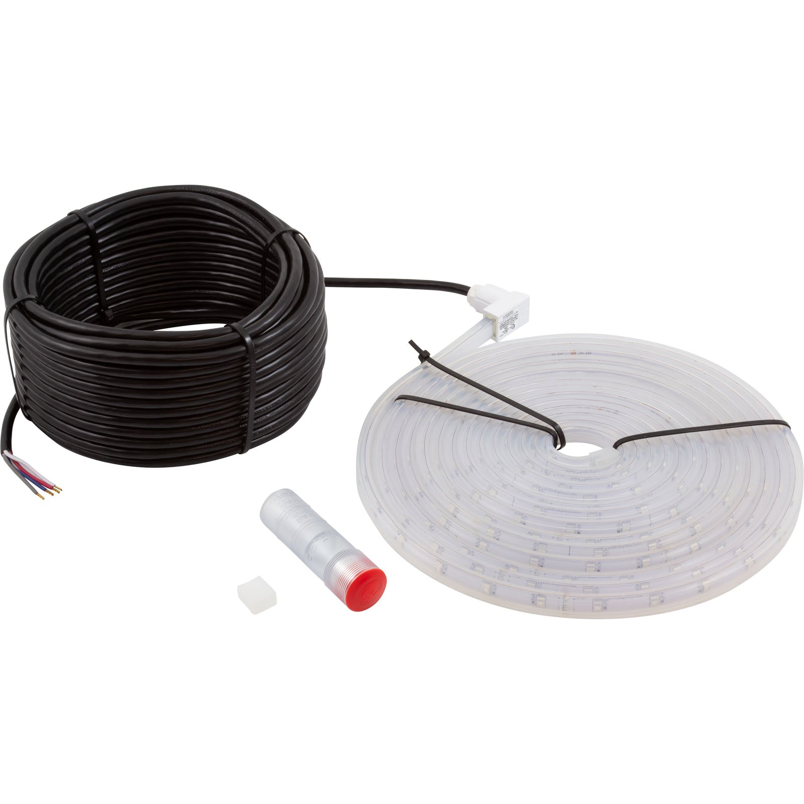 PAL 4Wire PLOP RGB Perim Strp Lt,24ft Rev Glnd,80ft,24VDC