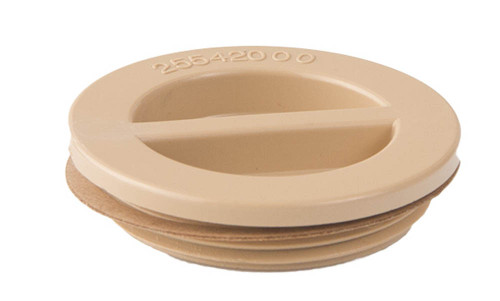 Custom Molded Products Flush Plug W/Gasket 1-1/2" Sp1022B Tan | 25542-009-000