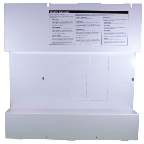 Dead Front Panel Zodiac AquaLink RS/PureLink Power Center R0562000