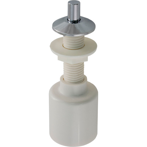Air Button Presair Long Stem 5/8"Hs 1-3/8 In Chrome B513CA