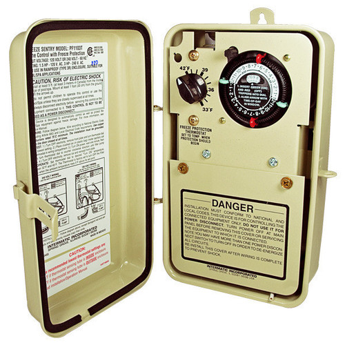 Intermatic Timer With Freeze Protector 120/240V | PF1103T