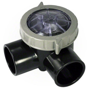 Waterway 2" Socket x 2.50" Spigot, 90 degree Body Truseal Check Valve, 600-7000