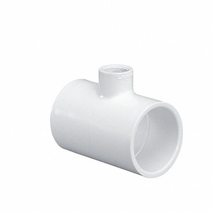 Lasco Schedule 40 2"x 2"x 1.5" PVC Reducing Tee Slip, 401-251