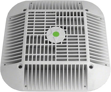AquaStar 14" x 14" White 9" x 9" Square Anti Entrapment Suction Outlet Cover with Adapter Frame, AS914101