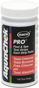AquaCheck Pro 5-in-1 Test Strips, 100 Strips, 511710