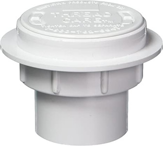 Zodiac 1.5" TC3 Flush Mount Return Fitting, White, 3-3-110
