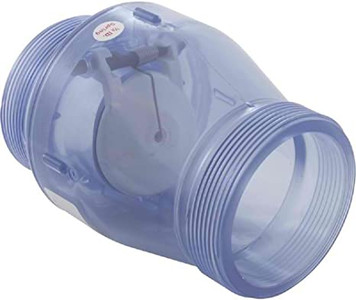 Super-Pro 2" Retro Smart Check Valve Acme Thread Clear, SP0823-20RTC