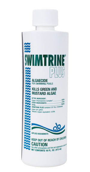 Applied Biochemists Swimtrine Plus Copper Based Algaecide, Swimming Pool AlgaeControl, 32 oz