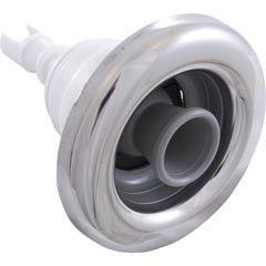Waterway Plastics Jet Intl, WW Poly Storm Gun,3-3/8"fd, Dir, Smth, SS/Gry,Thd | 229-8057S