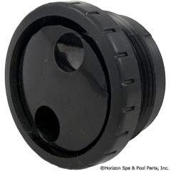 Waterway Plastics Eyeball Fitting, WW, 1-1/2"mpt, 2-1/4"fd, Plstr, Blk | 212-9171