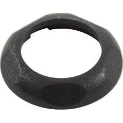 Hydro Air Escutcheon, BWG/HAI Duo Blaster Jet, Textured Scallop, Black | 36-3923BLK