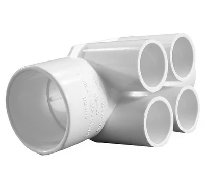 672-4180 Manifold 4 port 1 1/2 Inch Slip