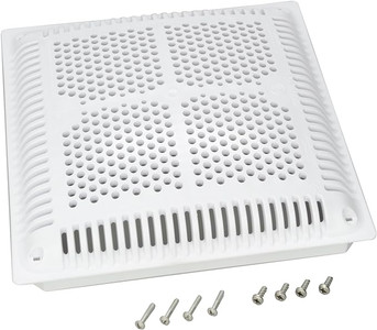 Hayward 12" x 12" Square High Flow Replacement Cover and Inner Frame, WGX1032BHF2