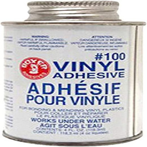Boxer Adhesives 4 Oz Vinyl Adhesive for Swimming Pools, #104