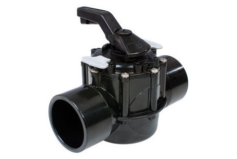 Waterway TruSeal Diverter Valve 2-Way 2" Slip X 2 1/2" SPG | 600-7060-CPVC