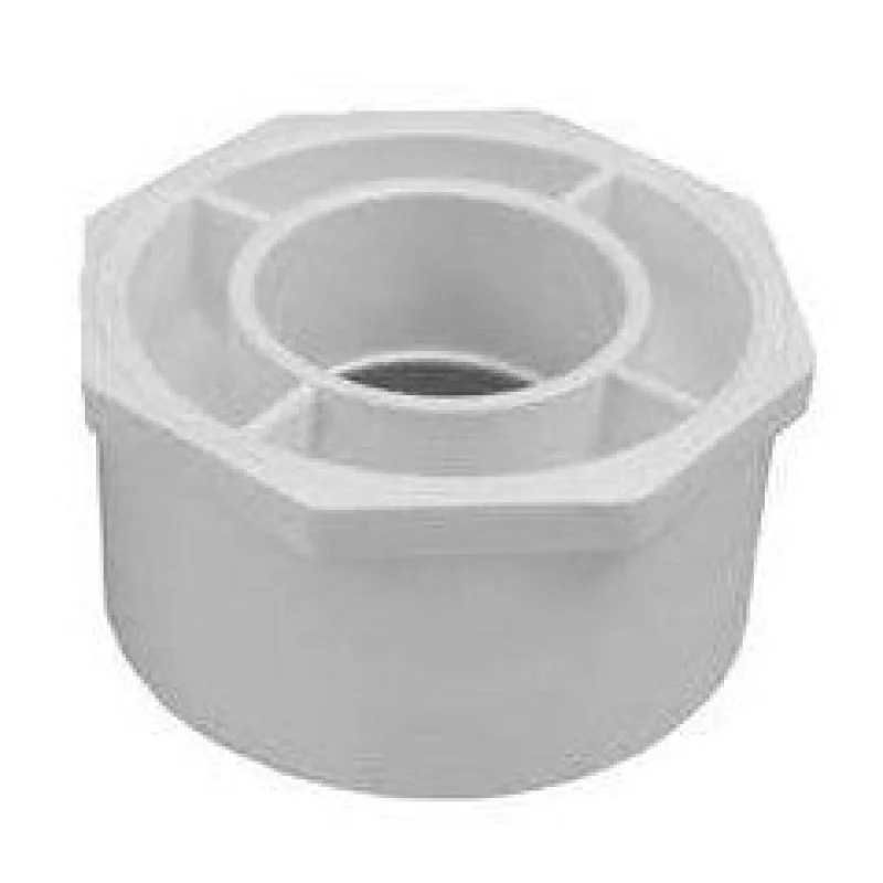 8" x 3" Sch 40 PVC Reducer Bushing Flush Style - Spig x Soc 437-580