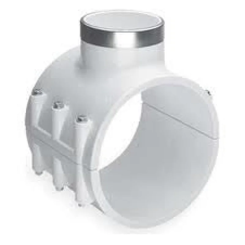 8" x 3" Schedule 40 PVC Saddle Clamp 466E-580
