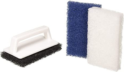 Pentair Pool Scrub Brush With 3 Interchangeable Pads, R111556