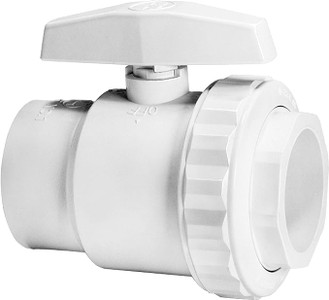 Hayward 1.5" SKT 2-Way Trimline Ball Valve PVC, SP0722S
